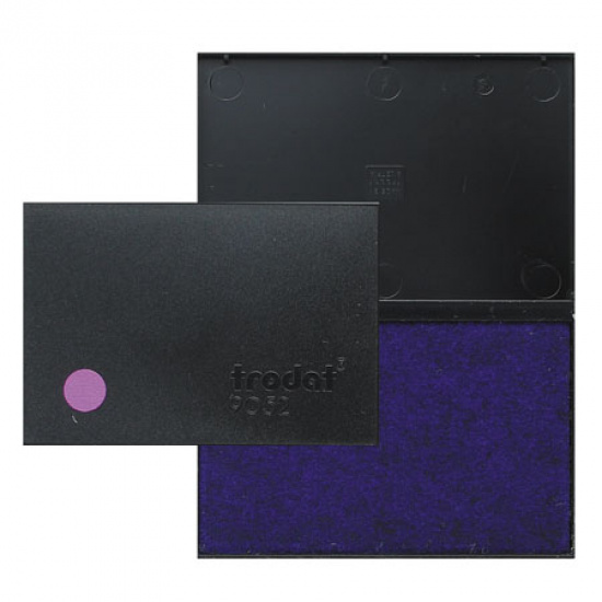 Штемпельная подушка 70*110 мм, цвет чернил фиолетовый, материал корпуса пластик TRODAT 9052