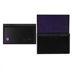 Штемпельная подушка 90*160 мм, цвет чернил фиолетовый, материал корпуса пластик TRODAT 53328