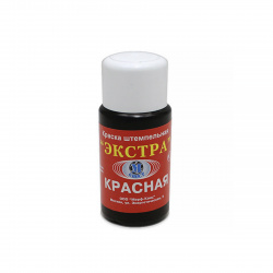 Штемпельная краска 55мл Экстра КШ-к-55 красн