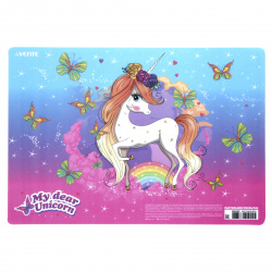 Накладка настольная детс 23*33 Unicorn deVENTE 8061003