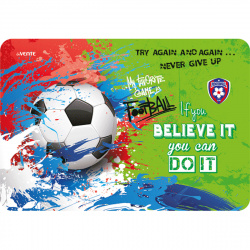 Накладка настольная детс 29*43 Football deVENTE 8061905