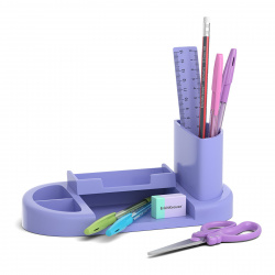 Канцелярский набор 9 предметов, невращающийся, цвет фиолетовый Harmony Erich Krause 55680
