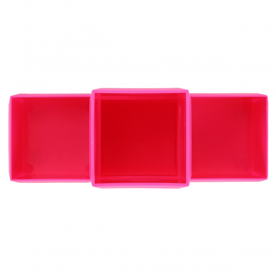 Настольная подставка для канцелярских принадлежностей 3 отделения, розовый Meow КОКОС 215450