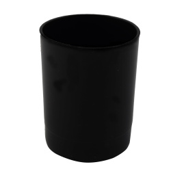Настольная подставка-стакан для канцелярских принадлежностей 1 отделение, черный Стамм ПС-30503
