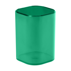 Настольная подставка-стакан для канцелярских принадлежностей 1 отделение, зеленый Фаворит Стамм ПС-30581