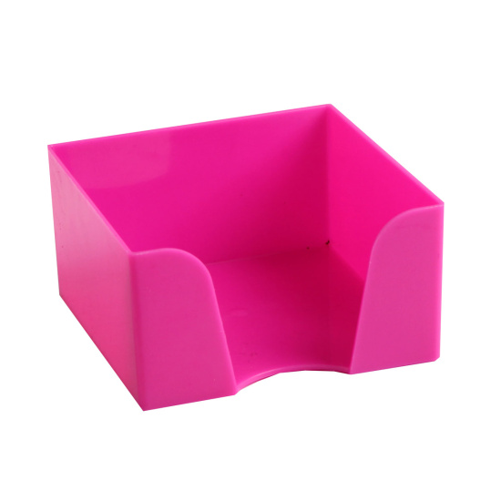 Подставка для блока   90*90*50мм, пластик, цвет розовый Оскол Пласт 3331/15