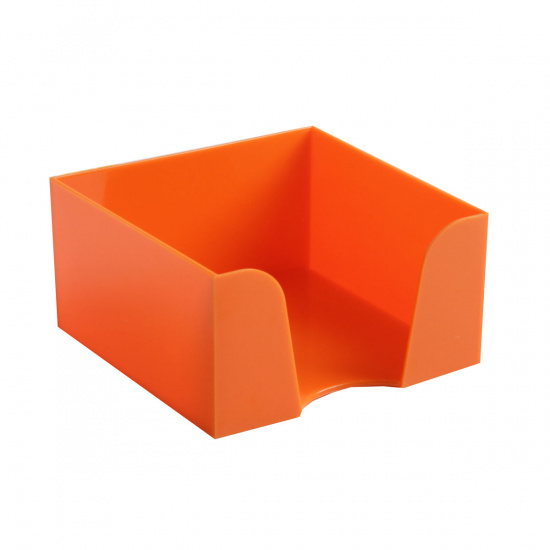 Подставка для блока   90*90*50мм, пластик, цвет оранжевый Оскол Пласт 3331/15