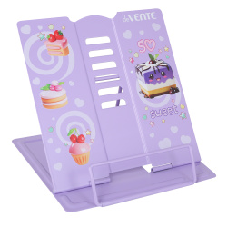 Подставка для книг, So Sweet, 152*154 мм, металл, цвет сиреневый, европодвес, deVENTE, 8063516