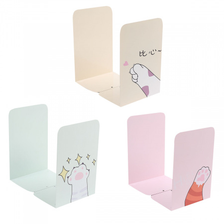 Подставка-ограничитель для книг 200*135*100 мм, набор 2 шт, металл ...