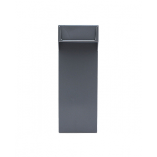 Лоток для бумаг вертикальный 1 отделение, ширина основания 100 мм, цвет серый Проф-Пресс ЛК-5132