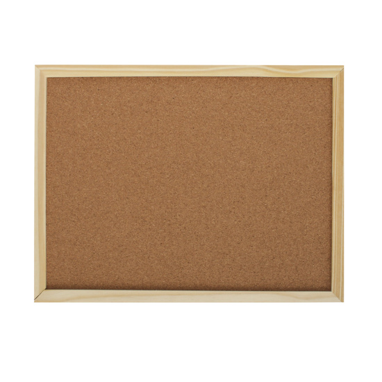 Доска пробковая А3 (30*40см) деревянная рамка Attomex 6030703