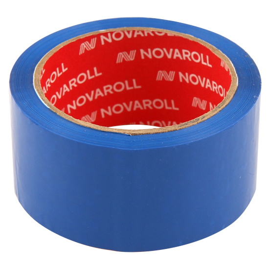 Лента упаковочная 48 мм*66 м, полипропилен, 45 мкм, синий Nova Roll 204