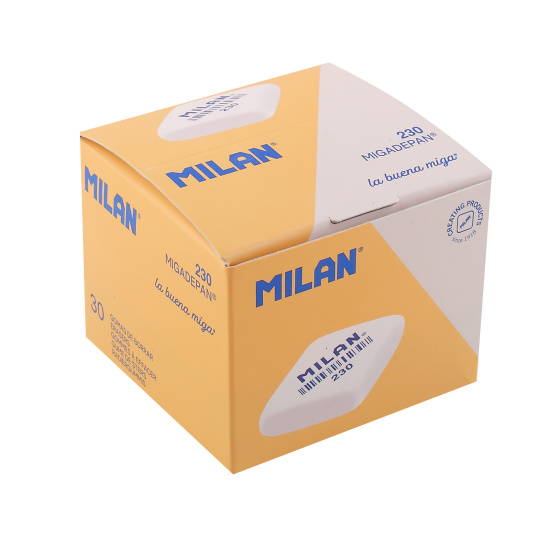 Ластик ромб 52*32*13 каучук Milan Migadepan CMM230 белый