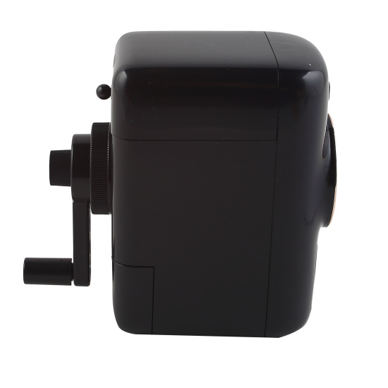 Точилка, механическая, пластик, 1 отверстие, 100*150*80 мм, контейнер для сбора стружки, Deli, E71165A