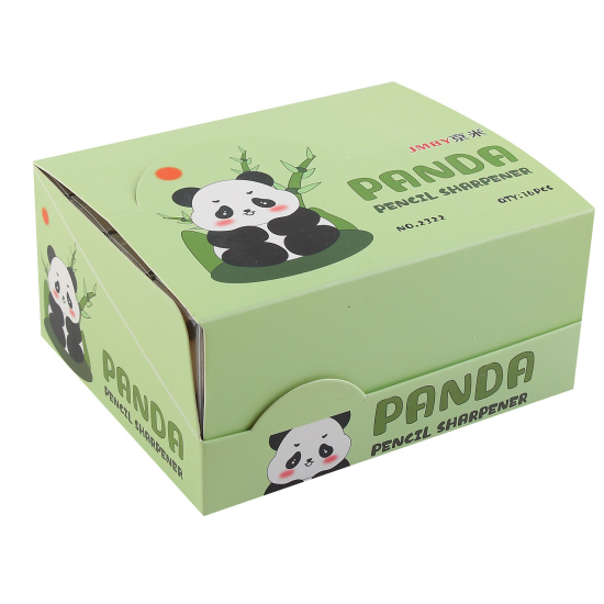 Точилка ручная, 1 отверстие, 35*42 мм, резина, Panda, JMBY, КОКОС, 261336