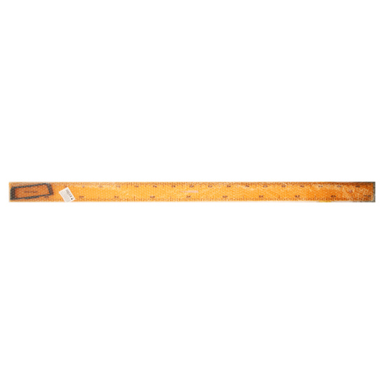 Линейка 100 см, пластик, держатель, цвет оранжевый КОКОС 183015