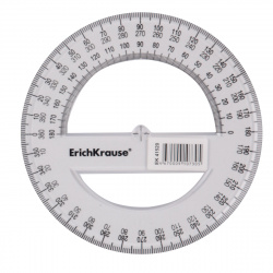 Транспортир 360гр пласт EK 41520