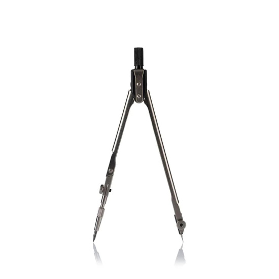 Готовальня, 2 предмета, 12,5 см, металл, блистер, европодвес, Globus, ЦЧП-60Б