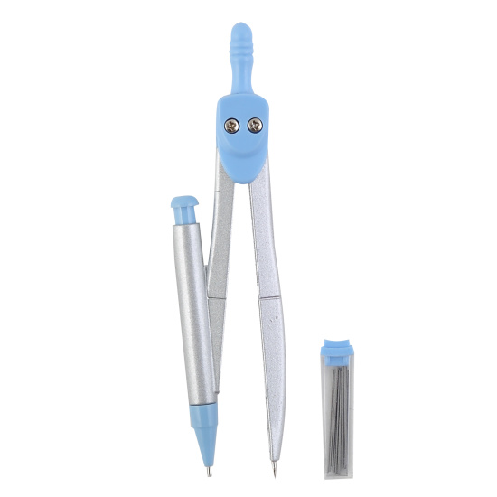 Готовальня, 2 предмета, 12 см, металл, пластиковый футляр, ассорти 2 вида, европодвес, StartSchool, КОКОС, 231376