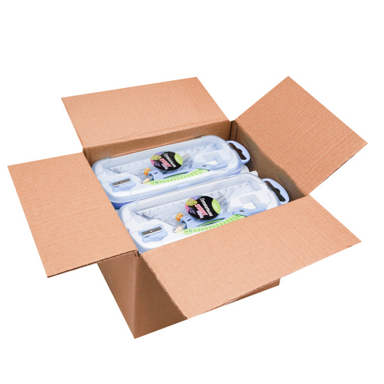 Готовальня, 7 предметов, 12 см, пластик, пластиковый футляр, европодвес, StartSchool, КОКОС, 231381