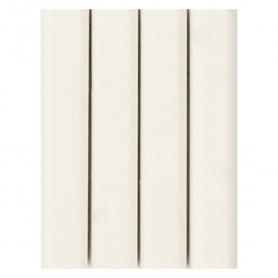 Мел для доски, белый, 4 шт, d-12 мм, форма квадратная, картонная коробка, европодвес Алгем НМБ-4