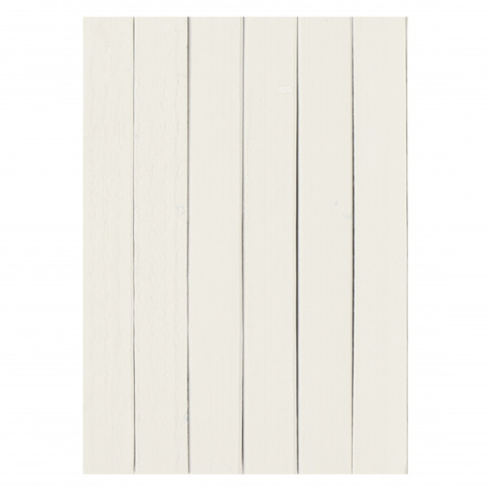 Мел для доски и асфальта, белый, 6 шт, d-10 мм, форма квадратная, картонная коробка, европодвес Каляка-Маляка МБКМ06