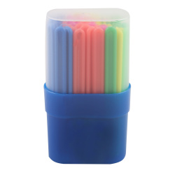 Счетные палочки пластик, 50 шт, 4 цвета, пластиковый пенал КОКОС 232703