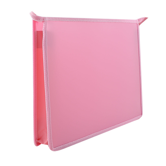Папка для тетрадей А4, пластик, на молнии сверху, цвет розовый, для девочек КОКОС 240207