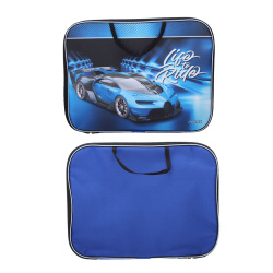 Сумка-портфель ткань с ручками 26*34*2 deVENTE Speed Car молн 3075902