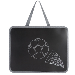 Папка с ручками, пластик, 26*33*10 см, на молнии сверху, с рисунком, Football style, КОКОС, 250950