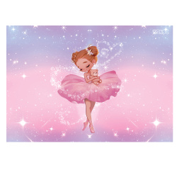 Клеенка для уроков труда, 35*50 см, Small ballerina, КОКОС, 251004