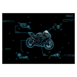 Клеенка для уроков труда, 50*70 см, Sport bike, КОКОС, 260589