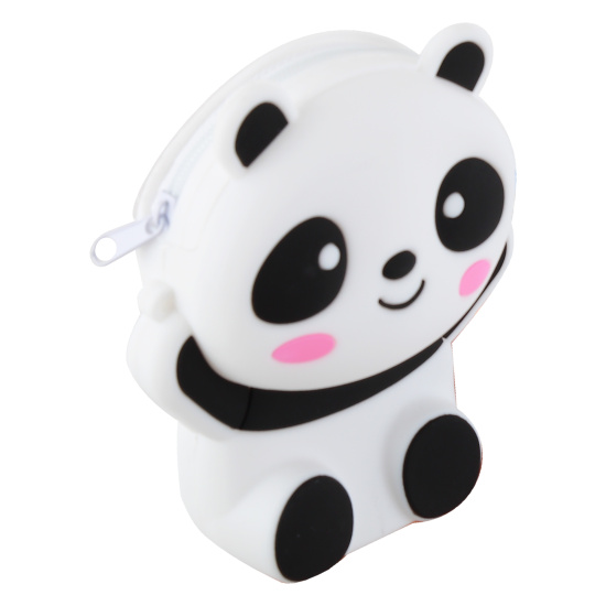 Кошелек, Panda, силикон, 12*10*4 см, КОКОС, 251552