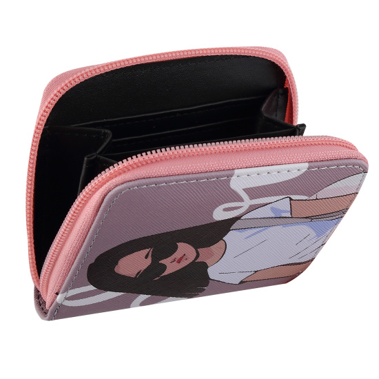 Кошелек, Cool girl, искусственная кожа, 120*100*25 мм, КОКОС, 251864