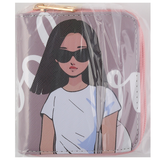 Кошелек, Cool girl, искусственная кожа, 120*100*25 мм, КОКОС, 251864