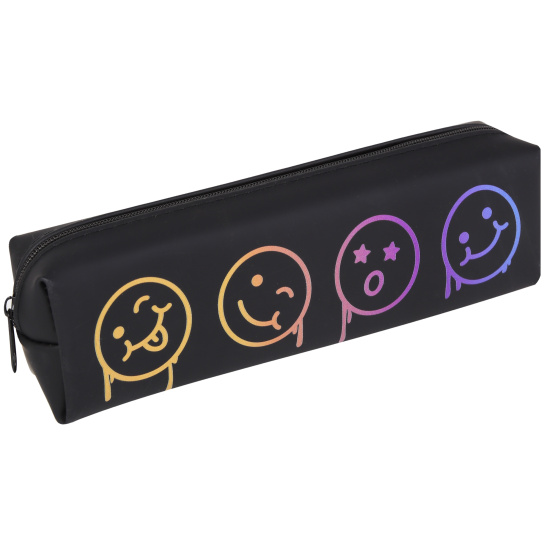 Пенал, силикон, 1 отделение, прямоугольный, 20*5*4 см, Smile, КОКОС, 250387