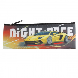 Пенал косметичка мягкий ткань 1отд б/н 7*19 Night Rasing 2019 К-2