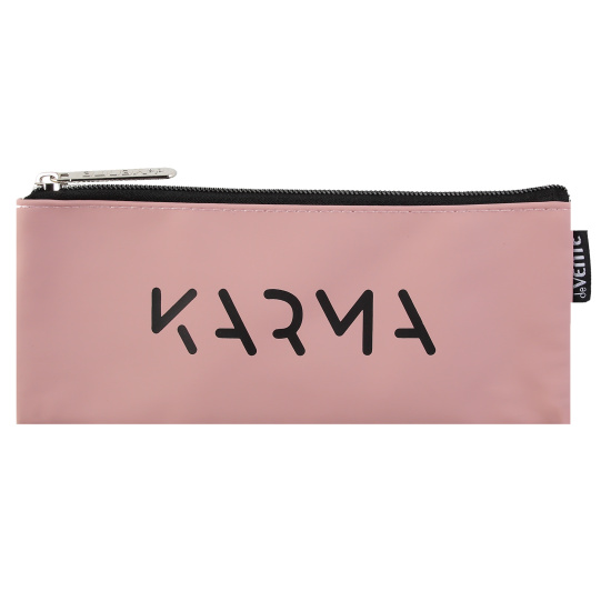 Пенал, косметичка, кожзам, 1 отделение, 21*9 см, Karma, deVENTE, 7024527