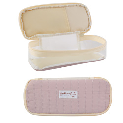 Пенал, ПВХ, ткань, 1 отделение, 22*9*6 см, Good luck, КОКОС, 252261