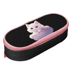 Пенал, ткань, 1 отделение, 21*9*5 см, откидная планка, Dream Cat, КОКОС, 250836