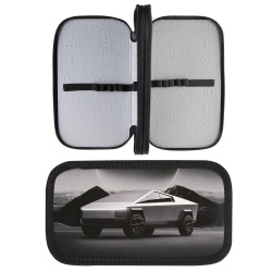 Пенал, ламинированный картон, 2 отделения, 19*11*4 см, Cyber car, КОКОС, 261750