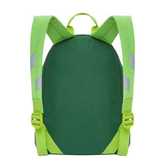 Рюкзак детский, ткань, 1 отделение, спинка мягкая EVA, 240*320*100мм Яблоко Grizzly RK-999-1