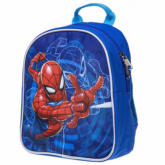 Рюкзак детский, спинка мягкая, 25*20*8 см, 1 отделение, полиэстер Человек-паук Hatber KB_074124