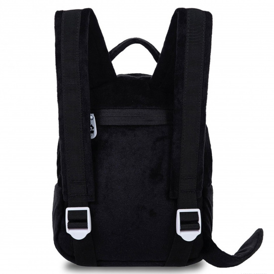 Рюкзак детский, спинка мягкая EVA, 24*20*8 см, 1 отделение, полиэстер черный Grizzly RXL-224-2