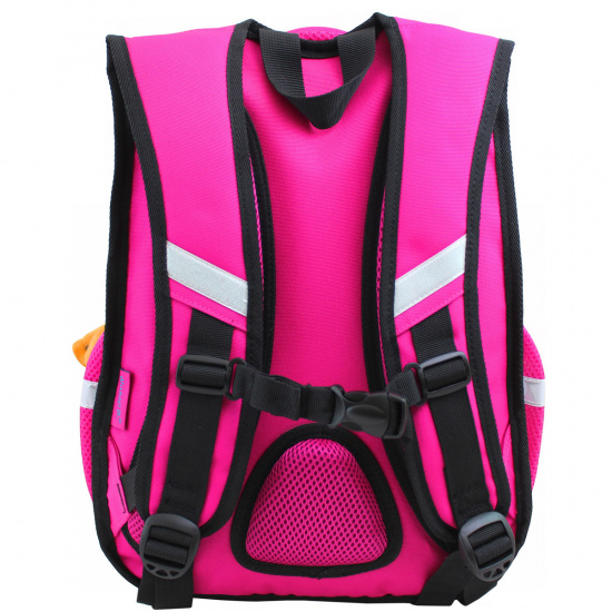 Рюкзак спинка эргономичная, 2 отделения, 28*38*16 см, с брелоком, розовый Winner 8060