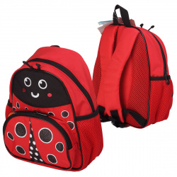 Рюкзак дет ткань 1отд 20*25*10 Tiger Божья коровка 1753D