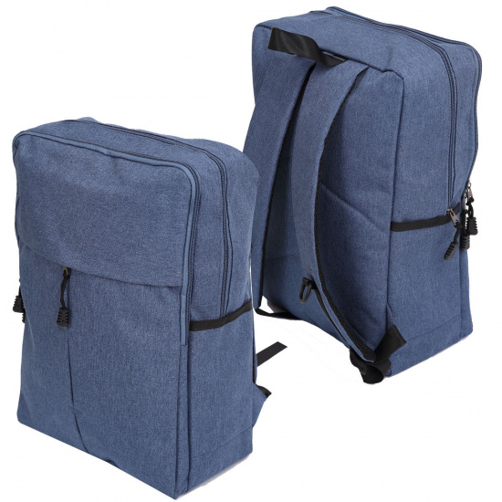 Рюкзак ткань 2 отделения 30*41*15 Blue stone КОКОС 8101/17168-4 синий