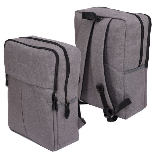Рюкзак ткань 2 отделения 30*41*15 Grey stone КОКОС 8101/17167-14 серый