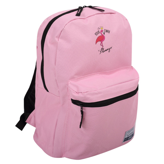 Рюкзак полиэстер 1 отделение 28*40*10 Flamingo deVENTE 7032048 розовый