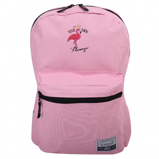 Рюкзак полиэстер 1 отделение 28*40*10 Flamingo deVENTE 7032048 розовый